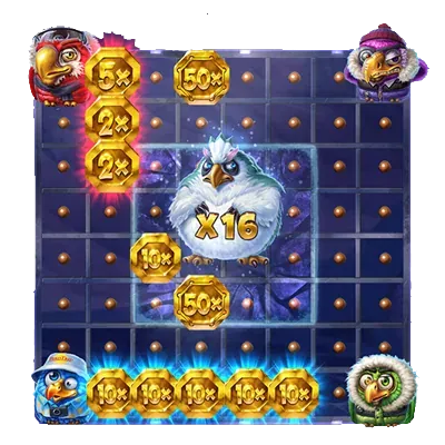Pirots 4 Yeti Snack Time -toiminto Frozen Fury -maailmassa