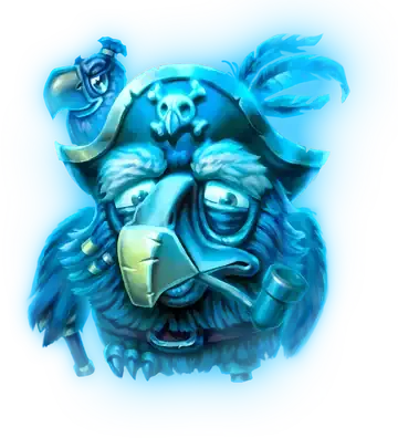 Pirots 5 hahmo Captain Blackfeather konna