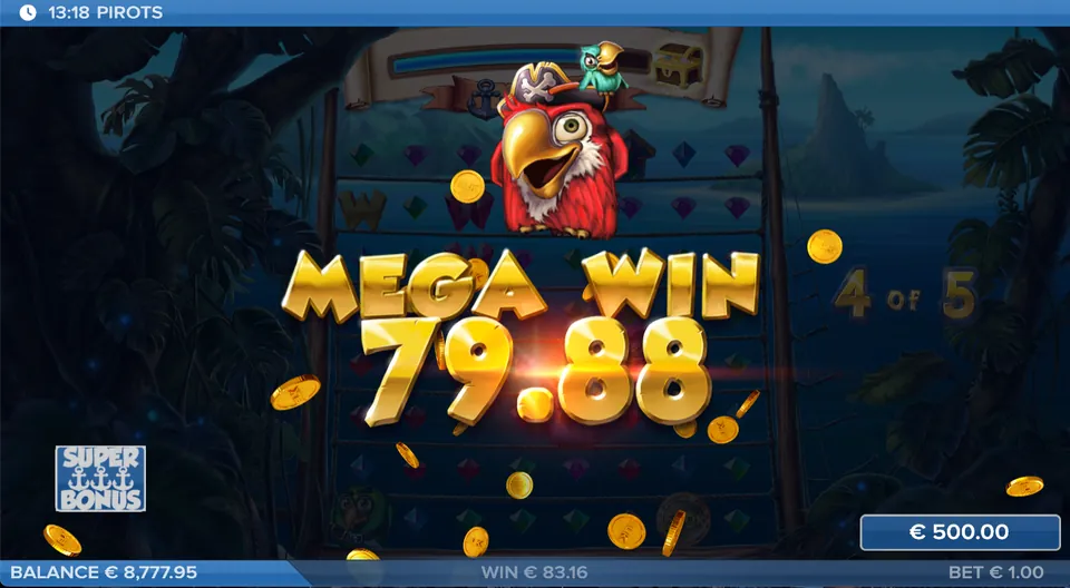 Pirots Mega Win