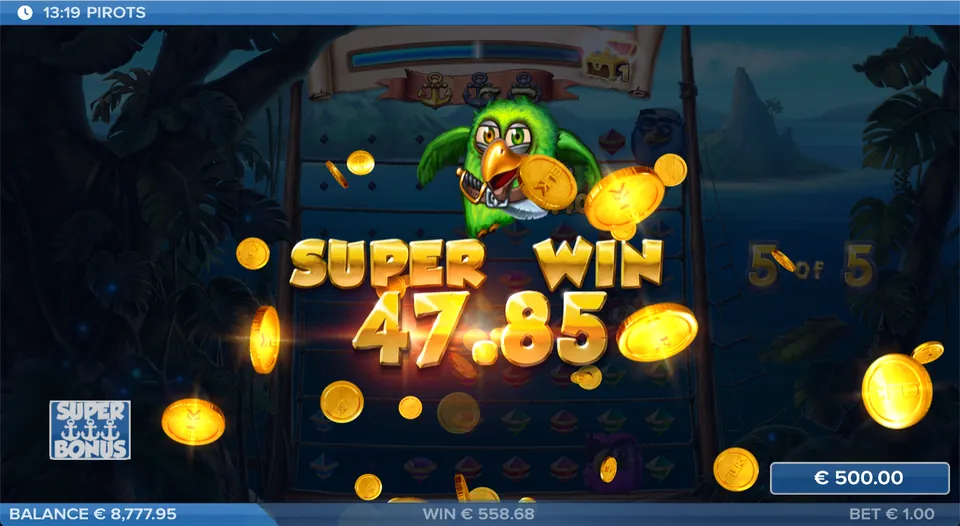 Pirots Super Win